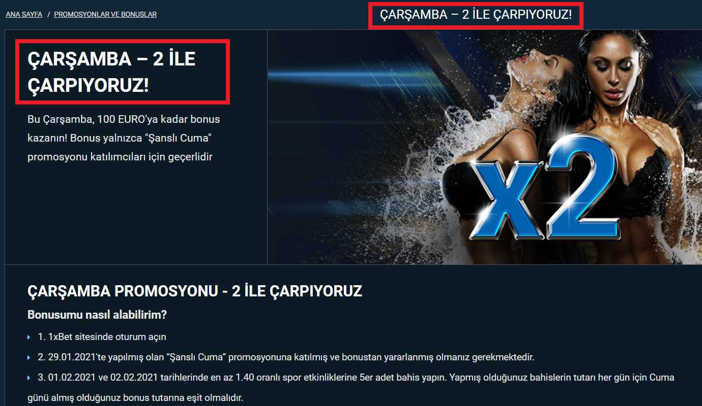 1xBet Bonus Şartları Nelerdir? 1xBet Bonus Şartları Nelerdir?